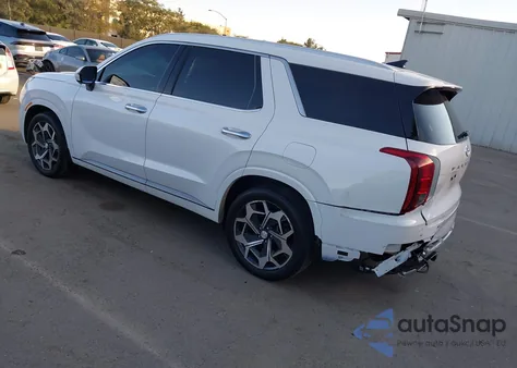 2022 Hyundai Palisade Calligraphy z USA, uszkodzony, nr VIN KM8R7DHE3NU356853